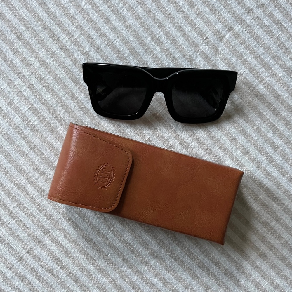 NWOT Crap Eyewear The Downtown Purr - Black Bio Polarized Sunglasses